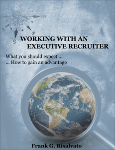 Working With An Executive Recruiter