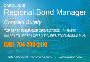 Job Posting Regional Surety Contract Bond Manager